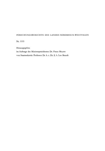 Vermögensbestand und Kapitalbedarf in einigen Zweigen der Textilindustrie