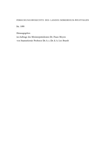 Aufbau und Eigenschaften des Kanalisationssteinzeugrohres — Einfluß der Rohstoffe und Herstellungsbedingungen