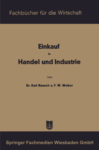 Einkauf in Handel und Industrie