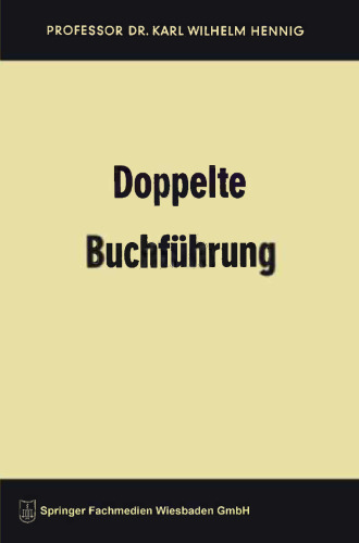 Doppelte Buchführung
