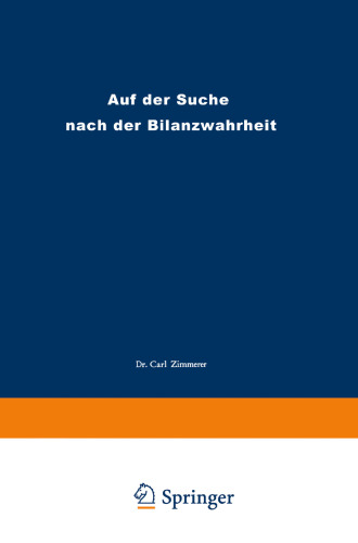Auf der Suche nach der Bilanzwahrheit