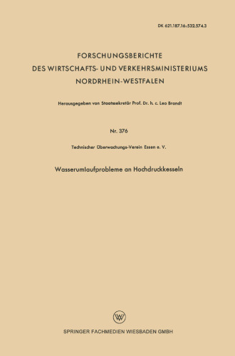 Wasserumlaufprobleme an Hochdruckkesseln