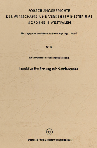 Induktive Erwärmung mit Netzfrequenz