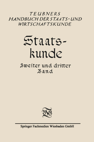 Staatskunde