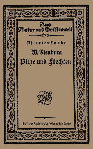 Pflanzenkunde Pilze und Flechten
