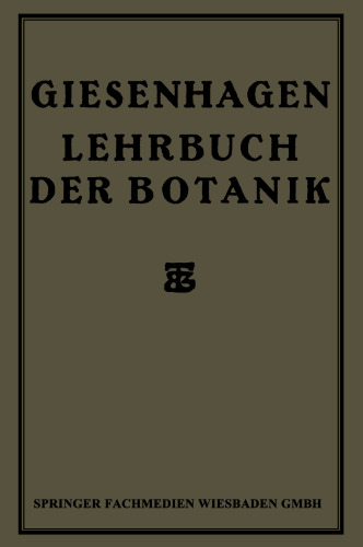 Lehrbuch der Botanik