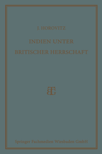 Indien unter Britischer Herrschaft
