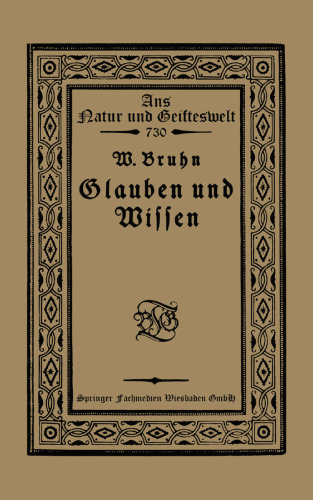 Glauben und Wissen