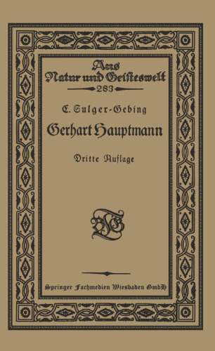 Gerhart Hauptmann