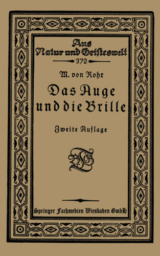 Das Auge und die Brille