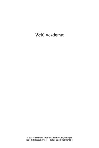 Göttinger Händel-Beiträge, Band 17: Jahrbuch/Yearbook 2016
