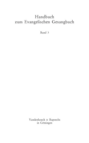 Liederkunde zum Evangelischen Gesangbuch. Heft 21