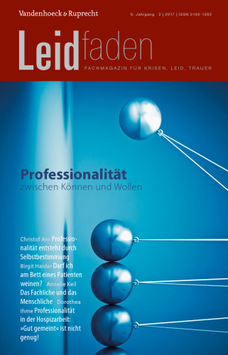 Professionalität zwischen Können und Wollen: Leidfaden 2017 Heft 02
