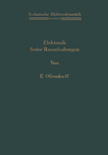 Elektronik freier Raumladungen