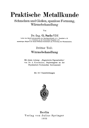 Wärmebehandlung
