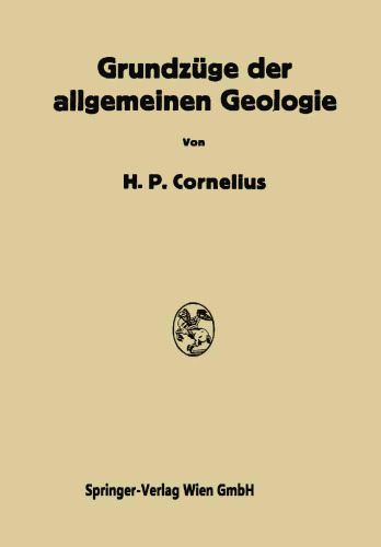 Grundzüge der allgemeinen Geologie