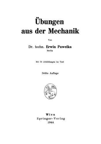Übungen aus der Mechanik