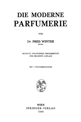 Die Moderne Parfumerie