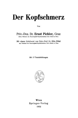 Der Kopfschmerz