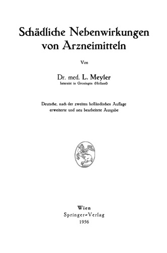 Schädliche Nebenwirkungen von Arzneimitteln