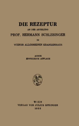 Die Rezeptur