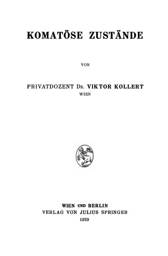 Komatöse Zustände