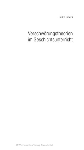 Verschwörungstheorien im Geschichtsunterricht