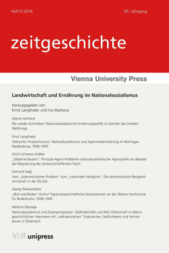 Landwirtschaft und Ernährung im Nationalsozialismus