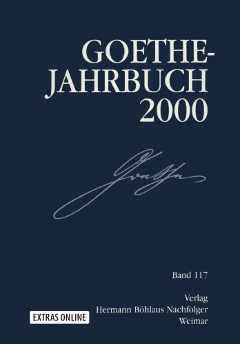 Goethe-Jahrbuch