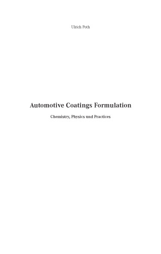 Automotive Coatings Formulation