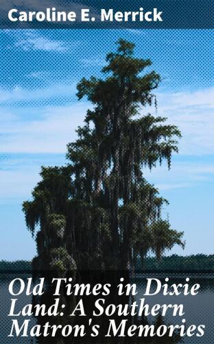 Old Times in Dixie Land: A Southern Matron's Memories