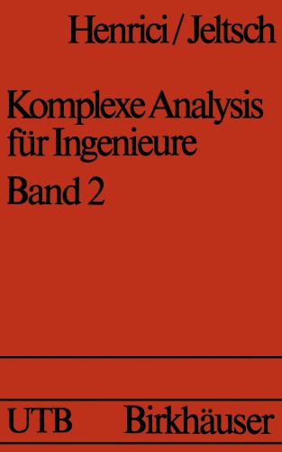 Komplexe Analysis für Ingenieure: Band 2