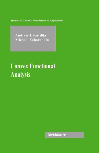 Convex Functional Analysis