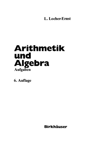 Arithmetik und Algebra: Aufgaben