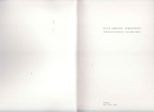 Atmospheres: Atmospheres