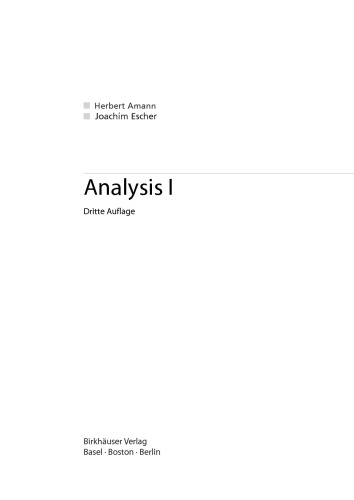 Analysis 1