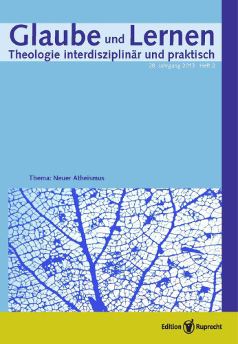 Themenheft "Abraham": Glaube und Lernen 1/2013