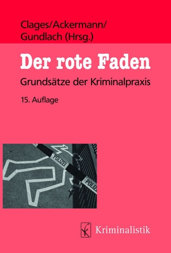 Clages, Ackermann, Der rote Faden, 15. Auflage, 2022