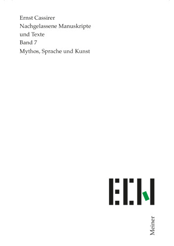 Mythos, Sprache und Kunst