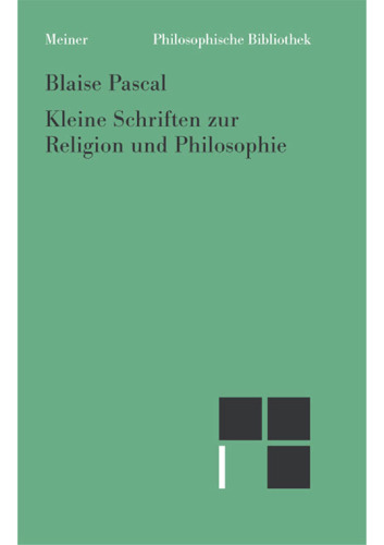 Kleine Schriften zur Religion und Philosophie