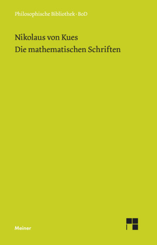 Die mathematischen Schriften