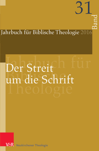 Der Streit um die Schrift