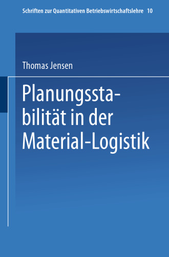 Planungsstabilität in der Material-Logistik