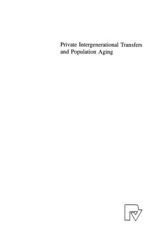 Private Intergenerational Transfers and Population Aging: The German Case