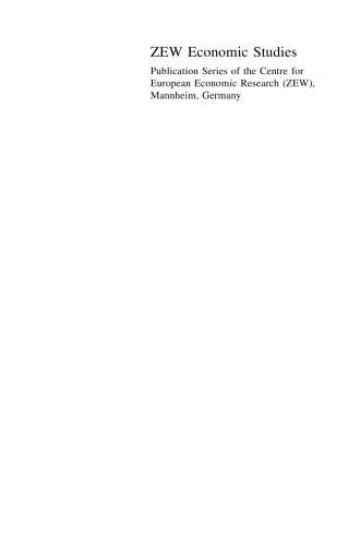 Applied Research in Environmental Economics