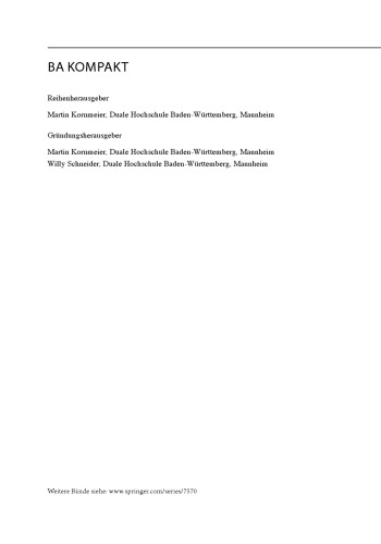 Einführung in die Volkswirtschaftslehre und Mikroökonomie