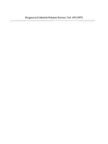 Trends in Colloid and Interface Science XI