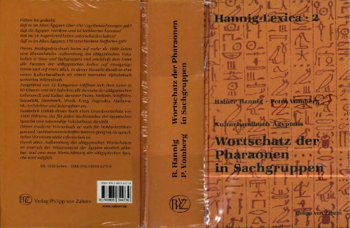 Kulturhandbuch Agyptens Wortschatz der Pharaonen in Sachgruppe