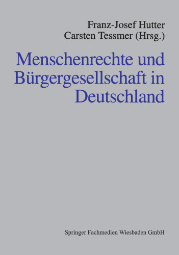 Menschenrechte und Bürgergesellschaft in Deutschland