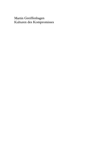 Kulturen des Kompromisses